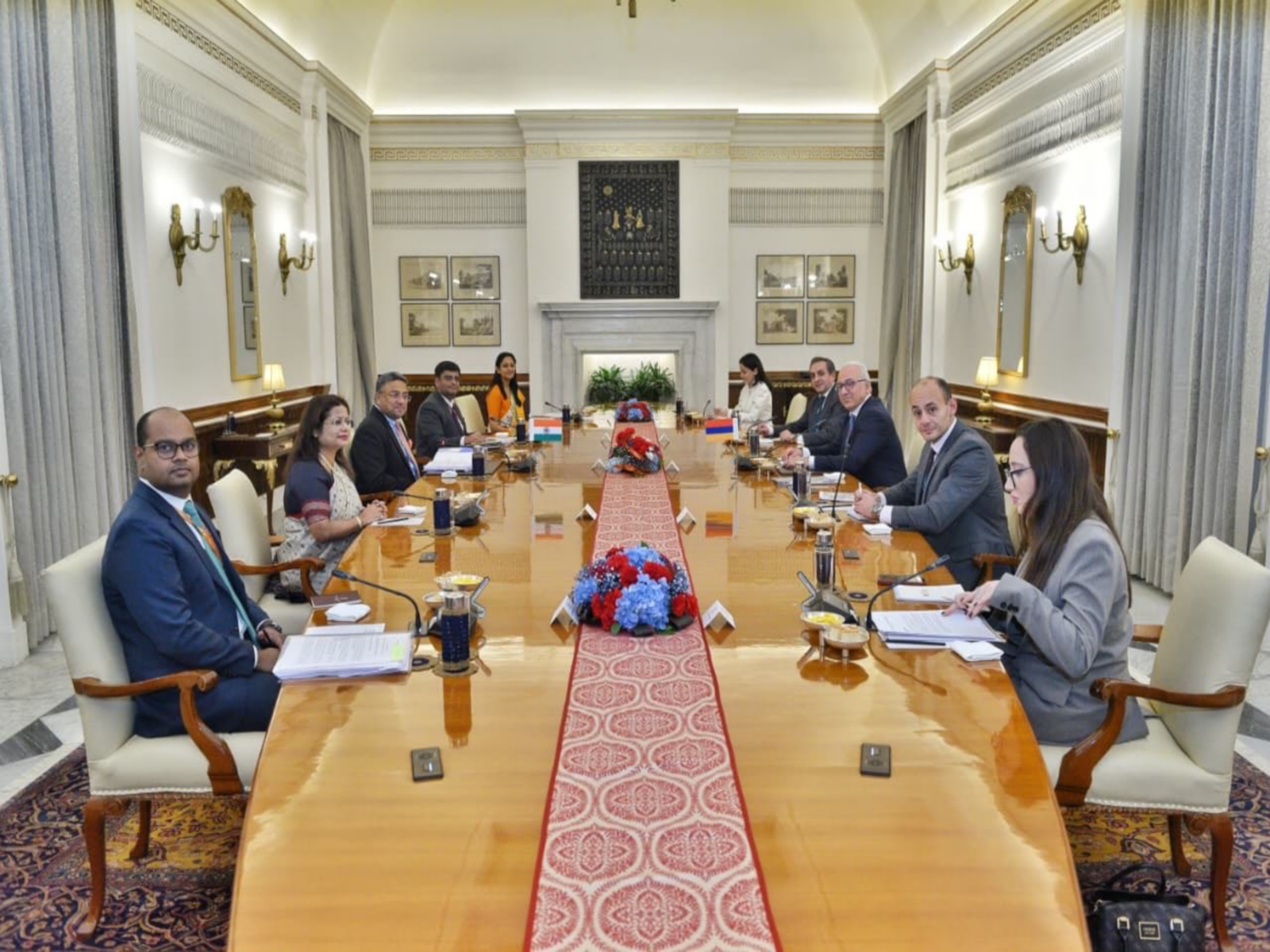 India and Armenia hold bilateral talks during 12th Foreign Office Consultations (Photo/X/@MEAIndia) India and Armenia hold bilateral talks during 12th Foreign Office Consultations (Photo/X/@MEAIndia)