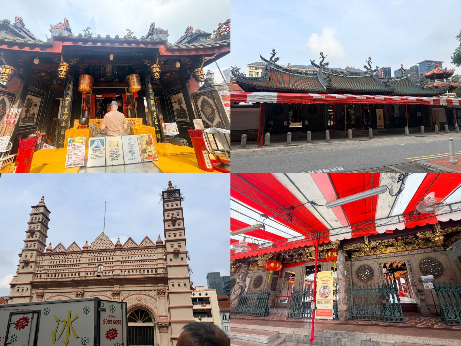 Visuals from Singapore’s Telok Ayer street (Photo/ANI) Visuals from Singapore’s Telok Ayer street (Photo/ANI)