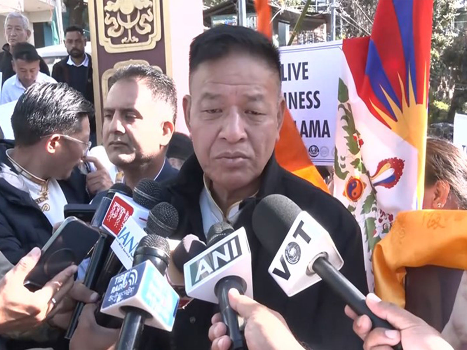 Sikyong (President of the Central Tibetan Administration) Penpa Tsering (Photo/ANI)