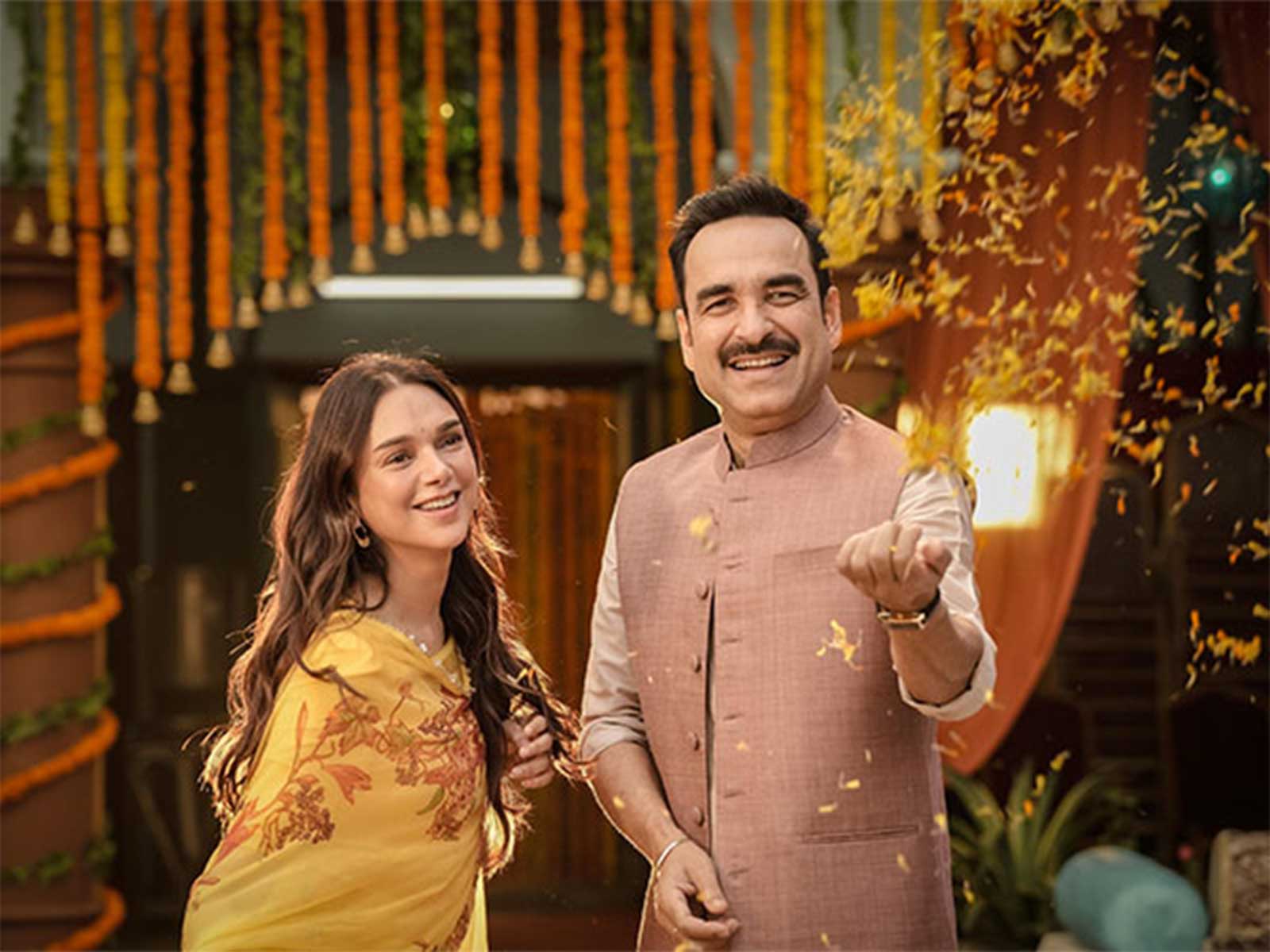 Pankaj Tripathi and Aditi Rao Hydari (Photo/Instagram/@pankajtripathi)