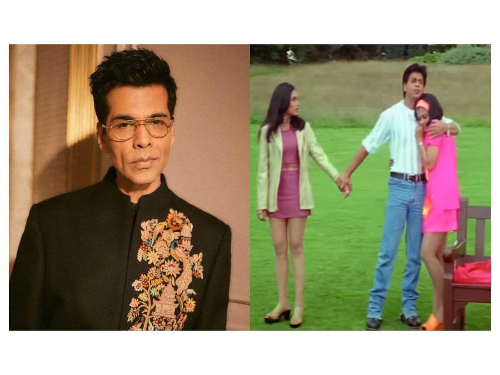 Karan Johar, a still from ‘Kuch Kuch Hota Hai’ (Photo/Instagram/@karanjohar), (Photo/YouTube/@dharmaproductions) Karan Johar, a still from ‘Kuch Kuch Hota Hai’ (Photo/Instagram/@karanjohar), (Photo/YouTube/@dharmaproductions)