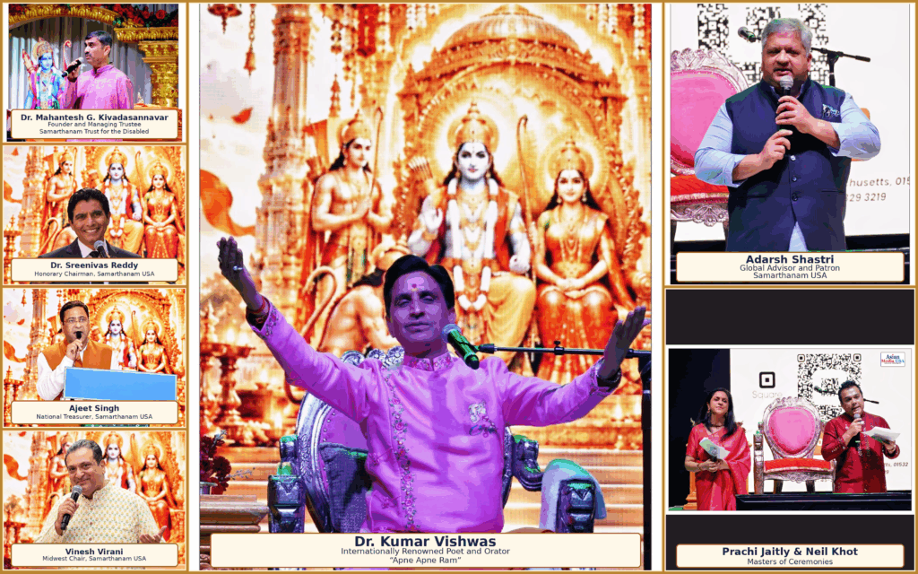 Dr. Kumar Vishwas Captivates Chicago with “Apne&hellip;
